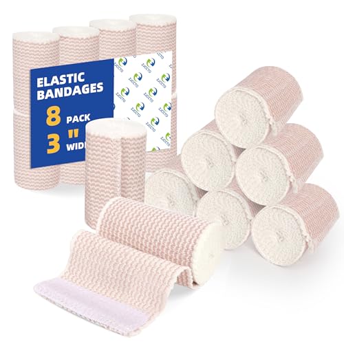 ZJCCTO 8 Pack Elastic Bandage Wrap | 3