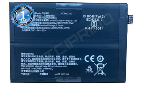 Image of Original BLP925 Battery for OnePlus Nord 3 CPH2491 CPH2493 Battery with 1 Year Warranty****(N163)