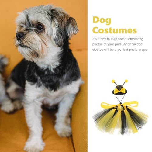 Disfraz abeja para perro pequeño y mediano miniatura 7