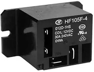 MiniLabDIY 5PCS/LOT 12V Relay JQX-105F-4-012D-1HS HF105F-4 JQX-105F-4 012D-1HS JQX-105F HF105F-4-012D-1HS 12V DC12V 12VDC 30A 240VAC