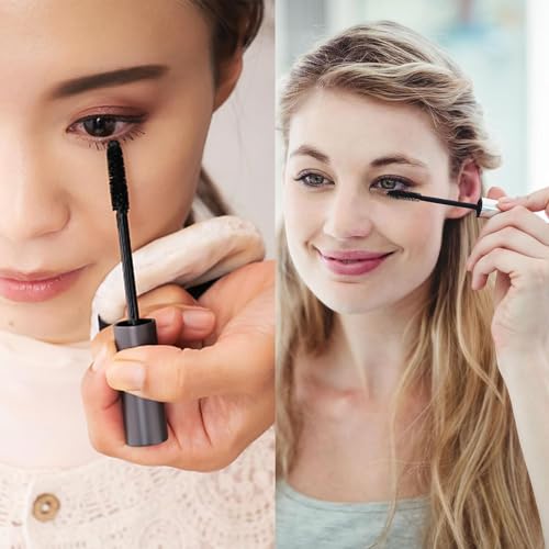 12 Piece Set Empty Mascara Tube and Wand, Mascara Tube, Empty Mascara Tube, Clear Mascara, for Eyelash Growth Oil, Includes Brush, Rubber Inserts, and Funnels - Image 6