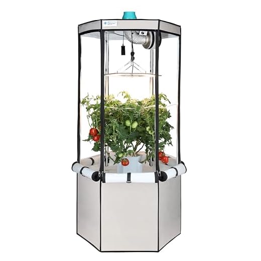Aerospring Grower’s Edition 3.0 Indoor Hydroponic Grow System - Grow 9 Flowering Plants | Includes 180W LED Grow Light, Carbon Air Filter, Quiet Inline Fan & Grow Tent for Discreet Indoor Growing