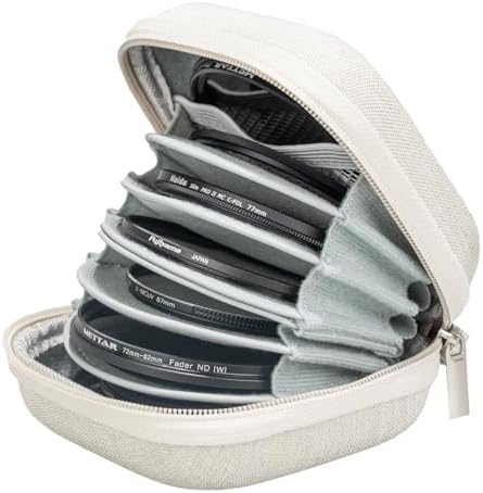 Durable 52/58/67/77/82/95mm Lens Filter Pouch Case