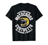 Nato per Fare Motocross Biker Bambino Divertente