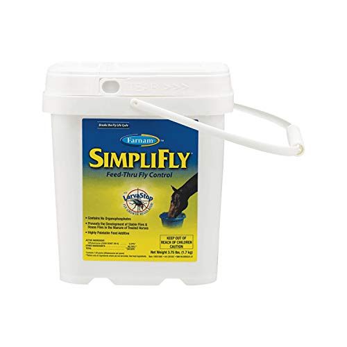 Farnam SimpliFly Feed Through Fly Control for Horses, Breaks the Fly Life Cycle, Pellets, 3.75 Pound Bucket, 60 Day… - Image 3