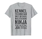 Pour les techniciens de niche vétérinaire, les techniciens de chenil et les préposés de chenil qui aiment leur profession et leurs chiens.