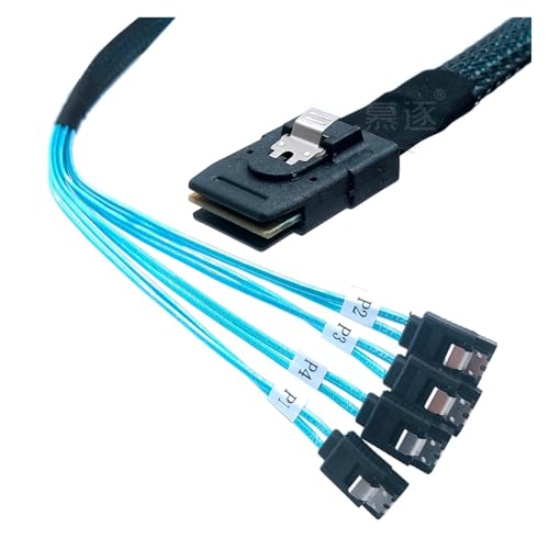 Cable S/AS 36P SFF-8087 a SATA 7P para Disco Duro