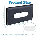 Car Tissue Holder, Universal Auto Napkin Case - Image 2