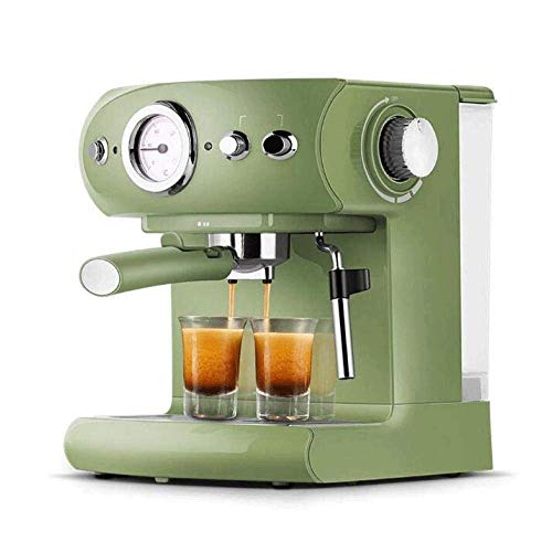 Kaffeemaschine Grüner Edelstahl Haushalt Voller Halbautomatischer Kommerzieller Dampfschaum