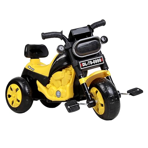 Image of Delhi Retailer Tricycle with Light & Music /Baby Trike /Age Group 2 Year to 5years (Red) (Yellow)