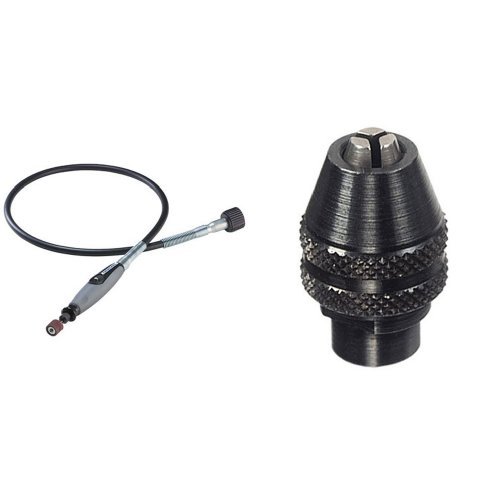 Dremel 225-01 Flex Shaft Attachment with MultiPro Keyless Chuck