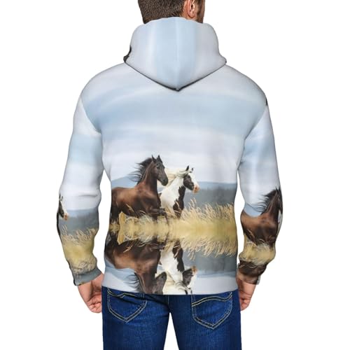 Sweat à capuche zippé homme coupe ample pour éviter de se sentir serré