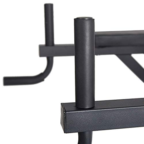 Karmas Product Power Tower Adjustable Height Standing Pull Up Bar Dip Station For Home Gym Heavy Duty Holds Up To 660Lbs #TOP5