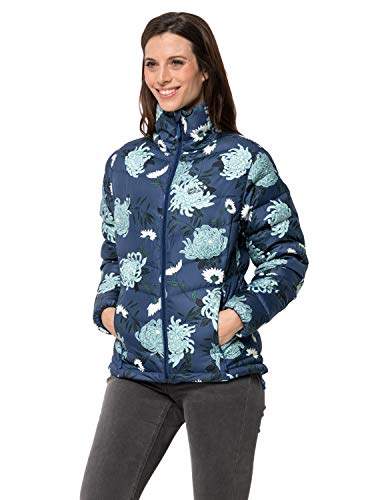 Preisvergleich Produktbild Jack Wolfskin Damen Helium High Print Jacke, Porcelain Blue, XXL