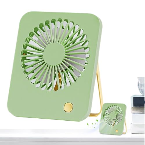 Genérico Ventilador de Mesa | Enfriador Personal con Inclinación Ajustable 180° | Ventilador Portátil USB para Exteriores Gimnasio Viajes Camping Escuela Jardín