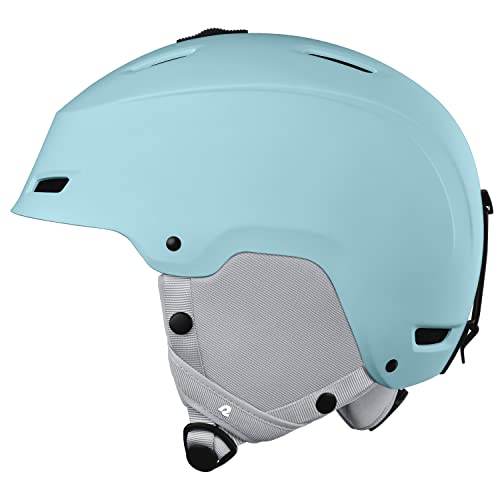 Retrospec Zephyr Ski & Snowboard Helmet For Adults - Adjustable With 9 Vents - Abs Shell & Eps Foam - Matte Blue Ridge - Medium 55.5-59Cm #TOP5