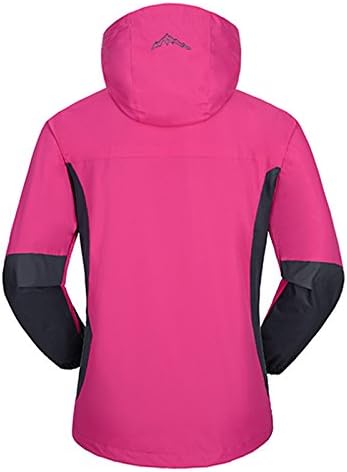 Diamond Candy Sportswear Women's Hooded Softshell Raincoat Waterproof Jacket