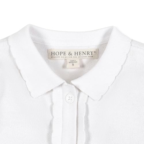 Image of Hope & Henry Girls' Milano Stitch Cardigan Sweater