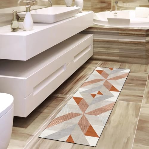 Alfombra para pasillo larga y lavable que alegra tu recibidor 4