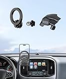 MaserWeller Kfz-Handyhalterung für Chevrolet Colorado 2015–2022, 360° drehbar, Handyhalterung, kompatibel mit MagSafe, Handyhalterung beeinträchtigt nicht die Lüftungsschlitze