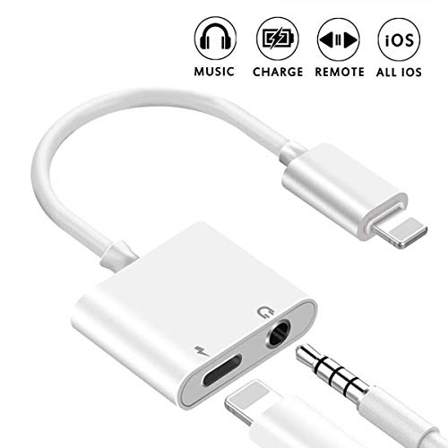 Headphone Adapter for iPhone 11 Pro Max Dongle 3.5mm Jack Adapter for iPhone
