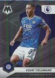 2021-22 Panini Mosaic Premier League #30 Youri Tielemans Leicester City Soccer Card - GotBaseballCards