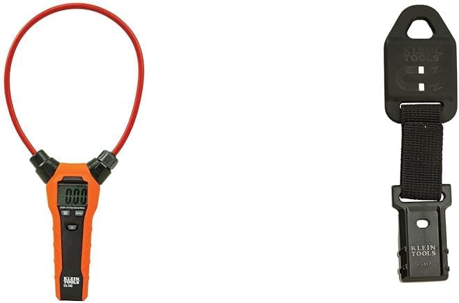 Klein Tools Clamp Meter Bundle with 18-Inch Flexible Clamp and Magnetic Hanger for Test Meters