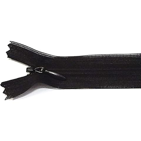 Reißverschluß nahtverdeckt nahtfein 25 cm schwarz Cover