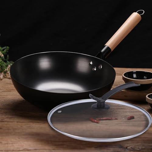 Wok de Acero Carbono 32 CM con Tapa miniatura 4