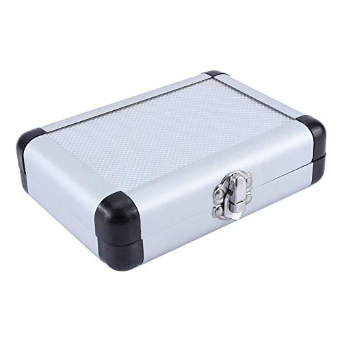 Cobalt Coated Step Drills Bits Set 5Pcs Two-Flute 3-Sided Shank Step Cone Drills Hole Cutter Bit Set Tool with Aluminum Case