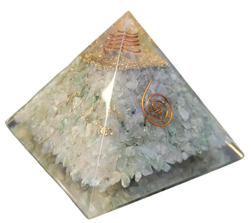 Harmoniekraft Orgonit Pyramide XL groß grüner Aventurin 90-95mm...