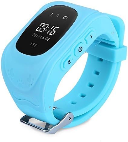 JIKRA Q50 Kid's Smartwatch with GPS Tracker, Sim Support System, Calling Function and Camera for All Android and iOS Smartphones (Black)