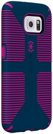 Speck Products CandyShell Grip Case for Samsung Galaxy S6 Edge - Retail Packaging - Deep Sea Blue/Lipstick Pink