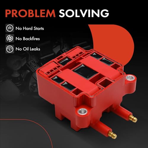 A-Premium Red (4-Pin) Engine Ignition Coil Pack Compatible with Subaru Outback 2000-2005, Forester 1999-2004, Impreza 1999-2004, Legacy 1997-2005, Baja 2003-2006, 2.2L 2.5L, Replaces 22433AA41A by A-Premium - Used condition - Image 7