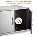 Stanbroil Stainless Steel Outdoor Kitchen Double Door Dry Storage Pantry, 30- Inch