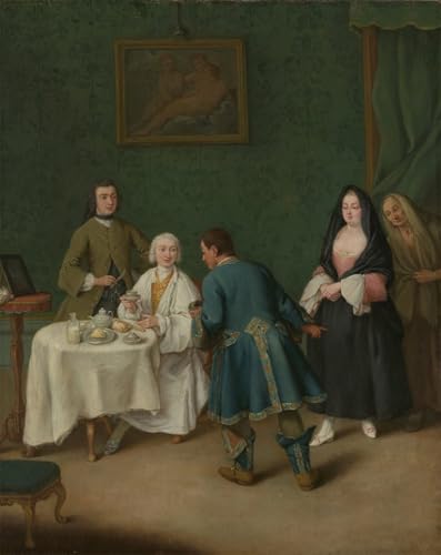 Tableaux Peinture sur Toile Pietro Longhi 60x90cm pour Chambre