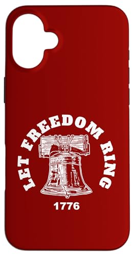 �t�B���f���t�B�A LET FREEDOM RING 1776 �X�}�z�P�[�X iPhone 16 Plus �p