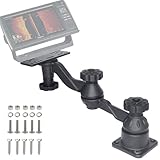 OUBULU Fish Finder Mount, Adjustable Arm for 7
