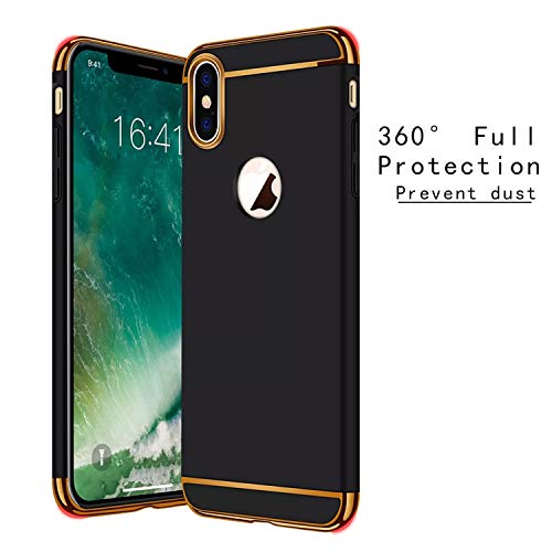Hishiny Custodia iPhone XS, iPhone X Custodia 3 in...