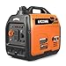 GENMAX Portable Generator，2200W Ultra-Quiet Gas Engine, EPA Compliant, Eco-Mode Feature, Ultra Lightweight for Backup Home Use & Camping (GM2200i)