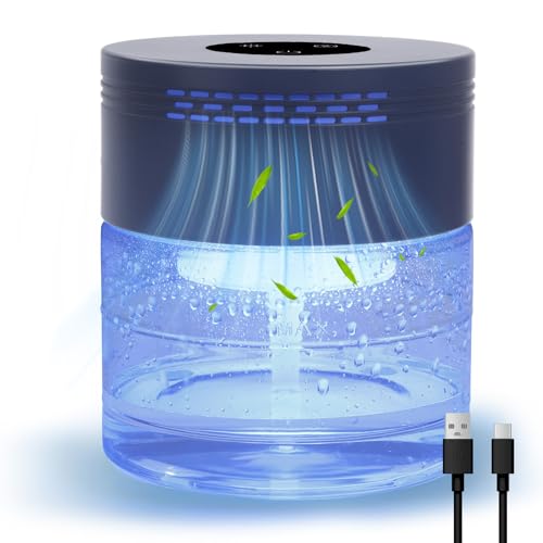 Water Air Purifiers for Home Water Based Air Purifiers Quiet 3-Speed Air Washer Aroma Diffuser 8-Color Light Air Revitalizer 48H Auto Shut-off Humidifier for Bedroom Office Living room Pet