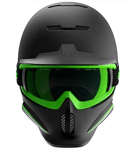 Ruroc RG1-DX Ski Snowboard Helmet, Chaos Viper matt, M/L (57-60cm