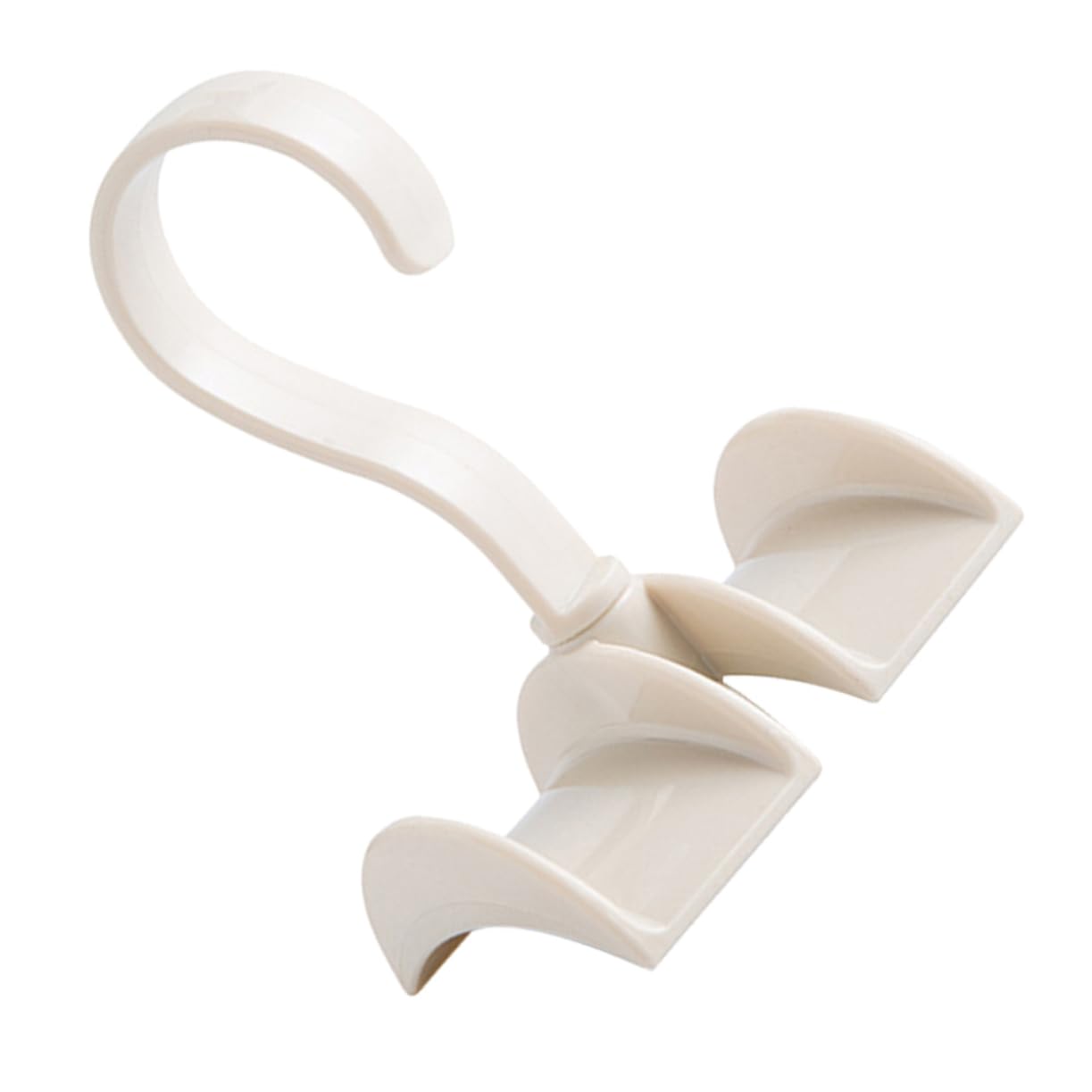 FONDOTIN Rotatable Purse Rack Modern Bag Hanger for Wall Nail Bag Storage Rack (Black)