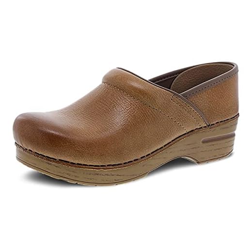 Dansko Women's Professional Honey Distressed Clog 8.5-9 M US