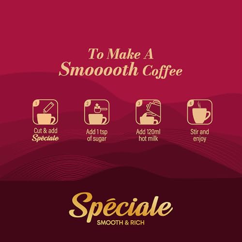 Image of Continental Speciale Instant Coffee Sachets | 20 Sticks x 2g | 100% Pure Coffee | Smooth & Rich Taste | Medium Roast | Hot & Cold Coffee | Makes 20 Cups