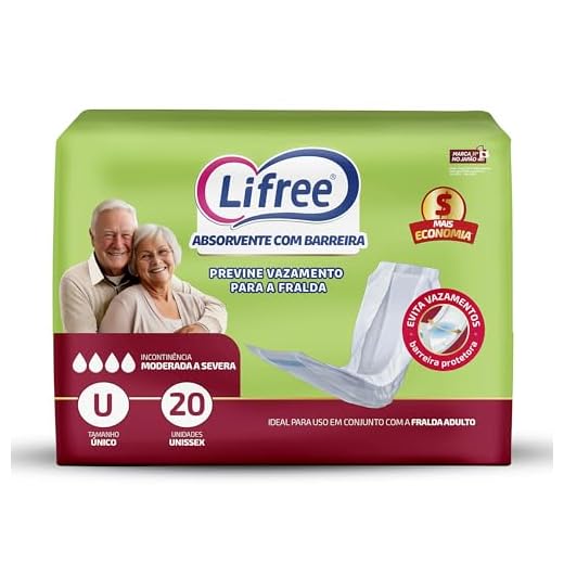 Lifree Absorvente Geriátrico 20 Unidades