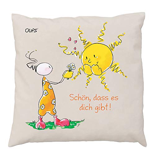 Oups Zirbenkissen (Motiv Schön, DASS es Dich gibt)