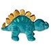 Mary Meyer Stuffed Animal Smootheez Pillow-Soft Toy, 10-Inches, Blue Stegosaurus Dinosaur