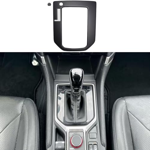Kolya Compatible with 2020 2021 2022 2023 2024 Subaru Forester Accessories Center Console Gear Shift Panel Frame Cover Trim (Matte Black)