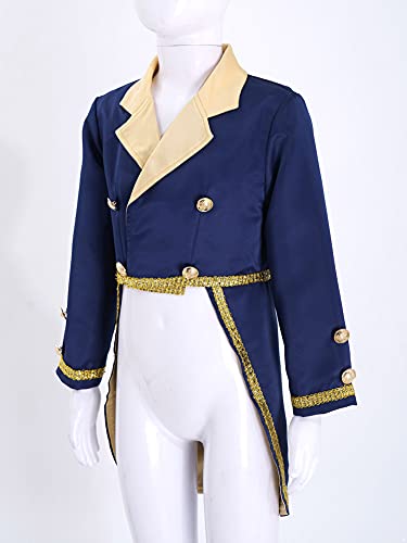 CHICTRY Costume Principe Bestia Bimbo Colore Blu